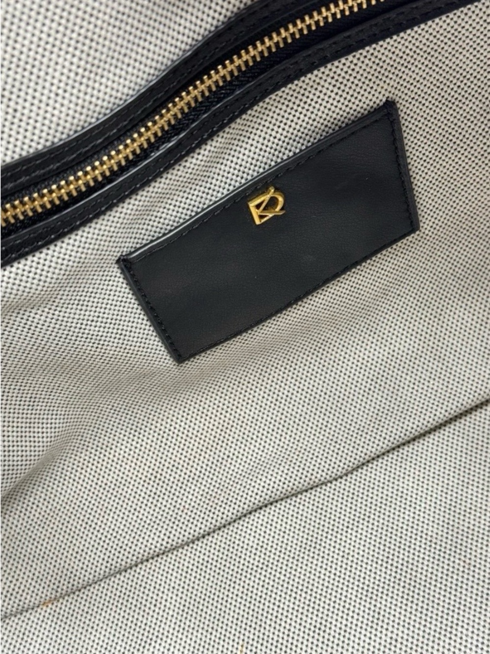 Donna Karan Black Shoulder Hobo with Gold  Braided Handle New X-Large - Picture 16 of 16
